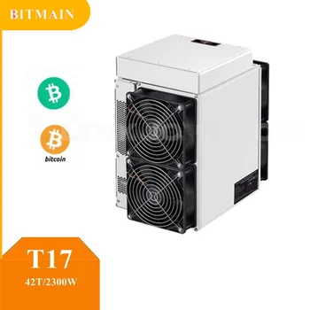 BTC Banské Banské T17 Antminer 42th/S 2200W SHA-256 Bitcoin Stroj Z Bitmain
