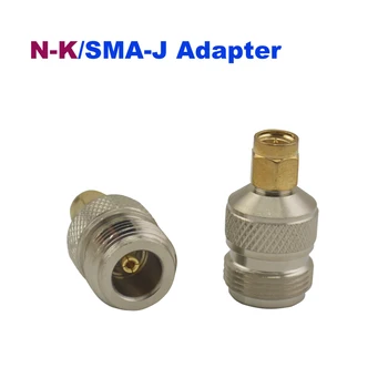 N-K (N Female)/SMA-J (SMA Samec) konektor ANTÉNNY Adaptér