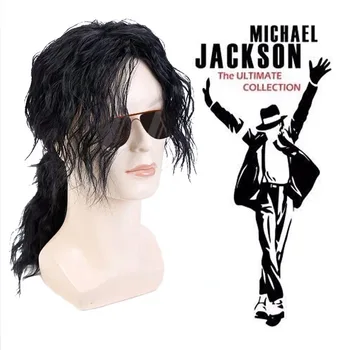 Michael Jackson Parochne Thriller Nebezpečné História Billie Jean Poraziť Hladké Trestného ZLÉ Prefromance Strany Cosplay Kostým Prop