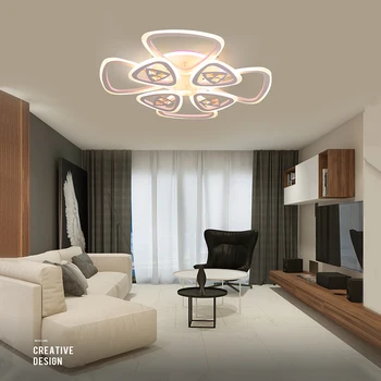 Moderný dizajn a Dizajn Spálne, Jedáleň, LED Stropné Svietidlo Obývacia Izba lampa hotel villa akryl vnútorné osvetlenie, veľkoobchod