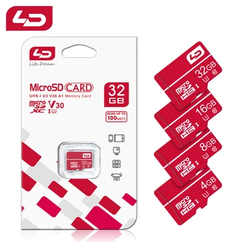 Trieda 10 Micro SD Pamäťovú Kartu 4G/8GB/16GB/32GB/64GB/128GB/256 GB Flash Pamäte, Karta High Speed cartao de memoria pre Smartphone PC