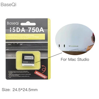Pre Apple Mac Studio M2/M2 MAX BaseQi Hliníka, Micro SD Pamäťovú Kartu Adaptér 750A Zvýšiť Skladovanie Úplne Skryté