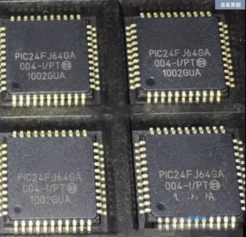5 ks/veľa Nových Originál 100%Kvalita PIC24FJ64GA004 PIC24FJ64GA004-I/PT MCU 16-bitové PIC24 PIC RISC 64KB Flash 2.5 V/3,3 V 44-Pin TQFP