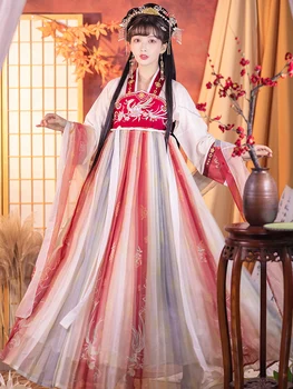 Pôvodné Hanfu Žena Pôvodné Tang Qiqiru Ru Sukne Vyšívané Super Víla Kapusta Celý Set Čínskej Tradičnej Sukne
