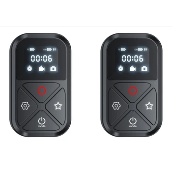 2X Diaľkové Ovládanie Pre Gopro Hero 10 9 8 Max S Stick Mount A Zápästí Bluetooth-Kompatibilného Inteligentného Diaľkového ovládania Pre Gopro 10