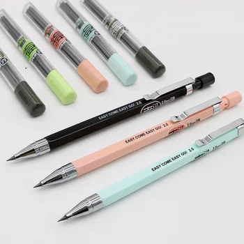 Kawaii Candy Farby Test Mechanická Ceruzka 2.0 mm 2B Ceruzky Pri Písaní Deti, Dievčatá, Školské potreby kórejský Darček Písacie potreby