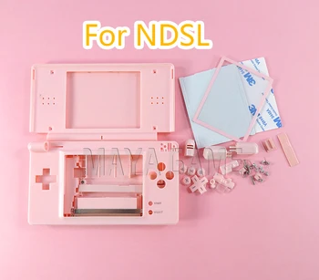 5sets/veľa Bývanie Shell Kryt Prípade kompletnej Výmeny Pre Nintendo DS Lite pre NDSL Herné Konzoly puzdro