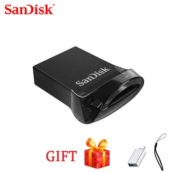 100% SanDisk CZ430 USB Flash mini USB Pero Disk 64 gb 16 GB USB 3.1 Až 130MB/S kl ' úč USB 3.0 USB kľúč 32 gb, 128 GB 256G