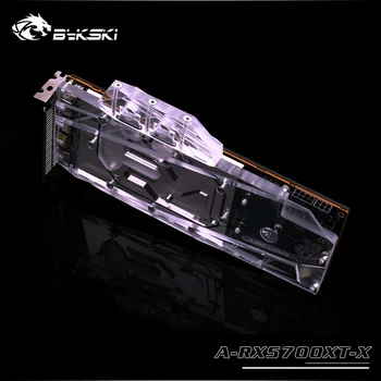 Bykski pre /Odkaz Edition RX 5700 XT / 5700XT GPU Vodný Blok AMD GPU Karta / Úplné Pokrytie Meď Radiátor Blok Vodného Chladenia