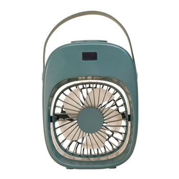 Prenosné Zvlhčovač Misting Ventilátor s 3 Rýchlosťami Vzduchu Chladič Nabíjateľná Cordless Mini Tichý Ventilátor, písací Stôl s držiakom na Izbu