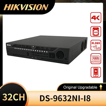 DS-9632NI-I8 Pôvodné Hik 4K 32ch NVR Až 12MP H. 265 8SATA HDD (hot swap) s RAID0,1,5,6,10 CCTV Záznamník lacné NVR CCTV NVR
