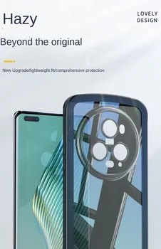 Pre Huawei Honor Magic 5 Lite Magic5 Pro Prípade Mäkké TPU Transparentný Ochranný Zadný Kryt Telefónu Prípadoch Pre Huawei Honor X9A Shell