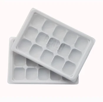 Prispôsobený Štítky Ice Cube mold 6 dutiny silikónové zásobník na ľadové kocky,gule tvar silikónové formy ľadu BPA free 2ks/set nový dizajn