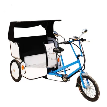 Cestujúci Turné Elektrická Trojkolka pre Dospelých Tri Kolesá Prenájom Nákladné Taxi Bicykli Svadobné Bicyklov na Predaj