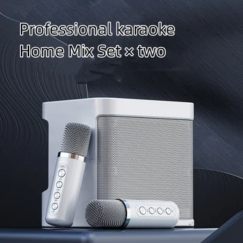 YS-203 Domov Karaoke Stroj Bezdrôtové Bluetooth Reproduktor Mikrofón Audio Integrované Stroj Home Theater Sound System