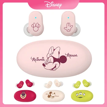 Disney Original Bezdrôtové Bluetooth Slúchadlá Nepremokavé Zníženie Hluku Herné Video Slúchadlá HIFI Zvuk, Kvalitné Športové Slúchadlá