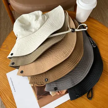 Opaľovací krém Vedierko Hat Módne Slnečné Klobúk Nové Horolezectvo Klobúk Mužov a Žien