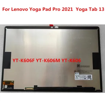 Originál NOVÉ Lenovo Yoga Pad Pro 2021 Jogy Kartu 13 YT-K606F YT-K606M YT-K606 LCD Displej Dotykový Displej Digitalizátorom. Montáž