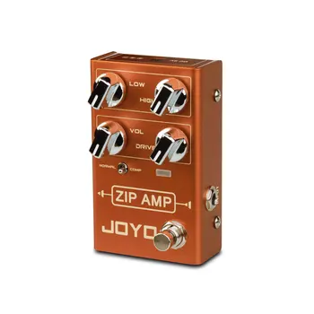 JOYO R-04 ZIP AMP Silná Kompresia Overdrive Tón Gitary Pedál s COMP Prepínač pre Elektrickú Gitaru Účinok