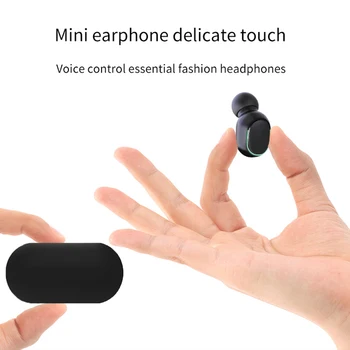 E7S TWS 5.0 Slúchadlá In-ear Slúchadlá Mini USB Bezdrôtový Bluetooth-kompatibilný Headset S Tlačidlom Binaural HD Hovor LED Displej