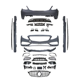 Vhodné pre Mercedes-Benz, C-Trieda w205 2015 2021 upgrade úprava C63 AMG telo držiak predného nárazníka GT mriežka