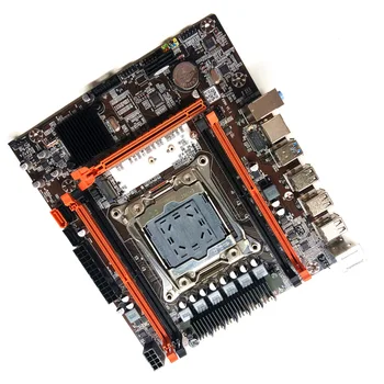 Nové X99 doske LGA2011 3 pin základnej Doske Počítača*1 DDR4 Pamäte*2 E5-2670 CPU*1 SADA RAM 16GB