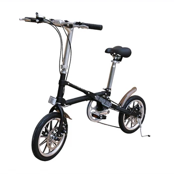 14 Palce Malý Skladací Bicykel pre Dospelých Vysoko uhlíkovej Ocele Rám Ultralight Variabilná Rýchlosť na Tlmenie nárazov Bicykel Pre Mužov A Ženy