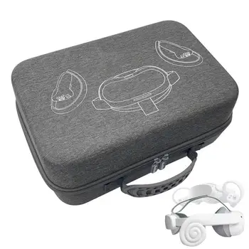 Prenosné VR Headset Cestovné puzdro, Tvrdá EVA Shockproof Úložný Box Pre Pico4 VR VR Okuliare, Kabelky Ochranné Príslušenstvo