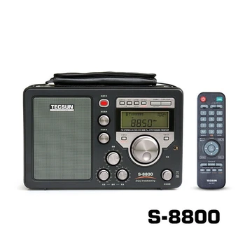 s-8800 Driveable Ssb Dvojitá Konverzia Pll Dsp Fm/Mw/Kortegolf/Longwave Full Band Vzdialenosť Upraviť Stereo Rádio Príjem