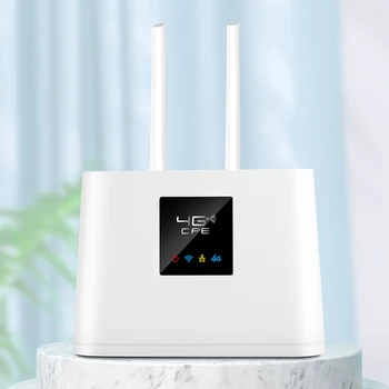 Mobile MOD 4G CPE Router Odnímateľné Antény Bezdrôtového Internetu s Slot Karty Sim LED Dispaly na Internet Hranie a Streamovanie