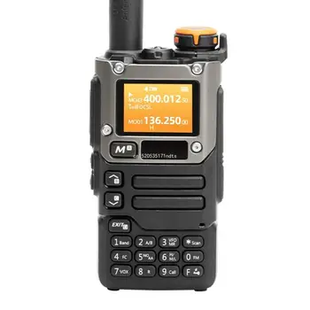 UVK6 Inovované VHF UHF Pásmo Walkie Talkie obojsmerné Rádiové 5W Vzduchu Pásma Rádio Dropship
