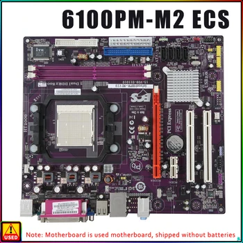 ECS Geforce6100PM-M2 AM2+/AM2 NVIDIA GeForce 6100 Micro ATX základná Doska AMD