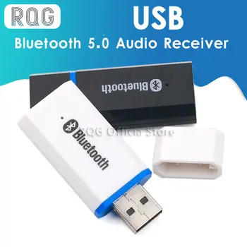 Bluetooth 5.0 Audio Prijímač, Vysielač Mini Stereo Bluetooth, AUX RCA, USB, 3,5 mm Jack Pre TV, PC Súprava Adaptéra Bezdrôtovej siete