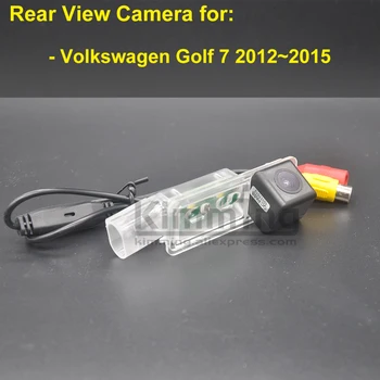 Auto parkovacia Kamera pre Volkswagen VW Golf 7 MK7 A7 5G 2012 2013 2014 2015 Bezdrôtový Cúvanie Parkovanie Záložný Fotoaparát CCD RCA HD