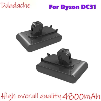 Nové 6800mAh (Typ A) 22.2 V Li-ion Vysávač Batérie pre Dyson DC35, DC45 DC31, DC34, DC44, DC31 Zvierat, DC35 Zvierat,917083-01