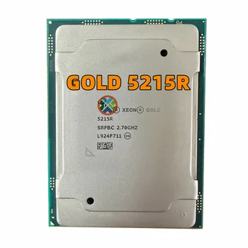 Používa Xeon ZLATO 5215R QS Verzia SRFBC 2.70 GHz 13.75 MB Smart Cache 10-Jadrá 20-Niť 100W LGA3647 CPU Procesor GOLD5215R