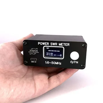 Mini Výkon SWR Meter HF Digitálny Displej Krátke Vlny Stojatej Vlny Meter 0,5 W-150W Vysoká Frekvencia SWR Meter Elektrické Nástroje