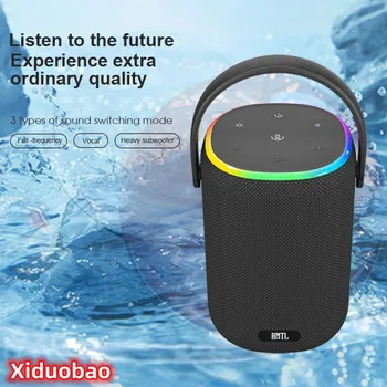 Xiduobao Bluetooth Reproduktor BMTL Exteriérový Vodotesný, Prenosný Zvuk Stĺpec Stolný Počítač, Bluetooth Audio Farebné Auto Subwoofer