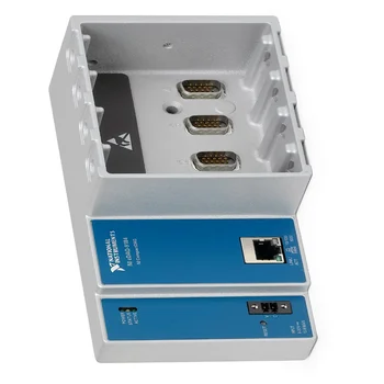 NI CDAQ-9184 Dve NI 9213 Moduly Sú Dodávané V 4-slot Gigabit Ethernet Podvozku