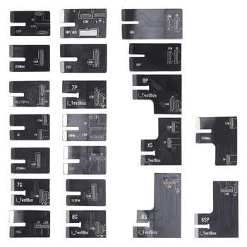 DL S300 Obrazovke ITestBox pre IPhone 6-12Promax 13 13Mini Huawei Samsung Series LCD Displej Pravda Tón 3D Dotyk Testovanie(B)