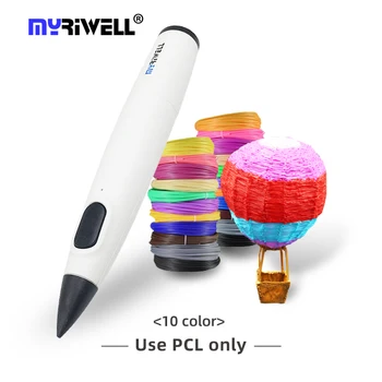 Myriwell nákladovo efektívne Čerpanie magic Deti Tlač RP-300B 3D Pero Pre Začínajúcich školákov plavidlá, PCL