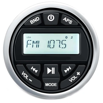 Digitálny Stereofónny Prijímač Bluetooth Rádio S MP3 Prehrávač, AM, FM Rádio, USB, Pre Streamovanie Hudby