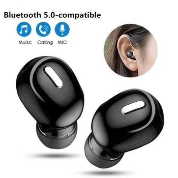 X9 Bezdrôtové Slúchadlá Bluetooth 5.0 Slúchadlá S TWS Slúchadlá Bluetooth Handsfree Headset Mikrofón Jedného In-Ear Športové Nepremokavé
