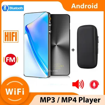 Mahdi 64gb Mp4 Prehrávač, Bluetooth, Wifi, Android Looseless Hifi MP3, Dotykový Displej 4.2 palca Hudobné Video MP4 Prehrávače Fm Rádio, Reproduktor