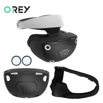 Silikónové bočný Kryt pre PS VR2 VR Headset Ochranné puzdro Anti-scratch Shell Nahradenie Tvár rozhranie Pre PS VR2 Príslušenstvo