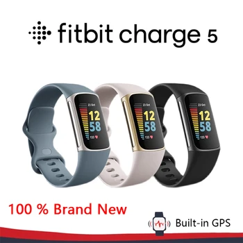 Fitbit Poplatok 5 Smart Kapela Zdravia a Fitnes Tracker s vstavanou GPS/Stress Management Tools/Spánku Sledovanie/24/7 Srdcovej frekvencie