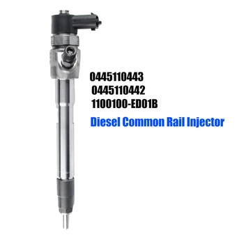 0445110443 Nafty Common Rail Injektor pre-GWM Greatwall Bosch Paliva Vstrekovacej Trysky 0445110442 1100100-ED01B