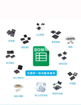 ic BOM distribučný zoznam, aby Elektronických Komponentov