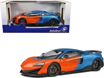 Solido 600LT Modrá Metalické Orange Formula One Team Hold 1/18 Diecast Model Auta Zber Limited Edition Hobby Hračky