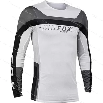Motocyklové Oblečenie Rýchle Sušenie T-Shirts BAT FOX Motorke Zjazdové Dresy Pre jazdu na Horskom Bicykli Tímy Mužov Cyklistické Oblečenie
